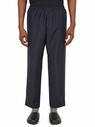 Acne Studios Relaxed Fit Trousers Blue flacn0148025blu
