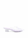 Y/Project x Melissa Lilac PVC Mules Shoes  flypr0248032ppl