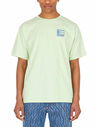 Rassvet T-Shirt Verde con Stampa Logo PACCBET Verde flrsv0148043yel
