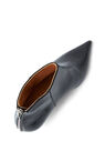 GANNI Pointy Cropped Boots Black flgan0251097blk