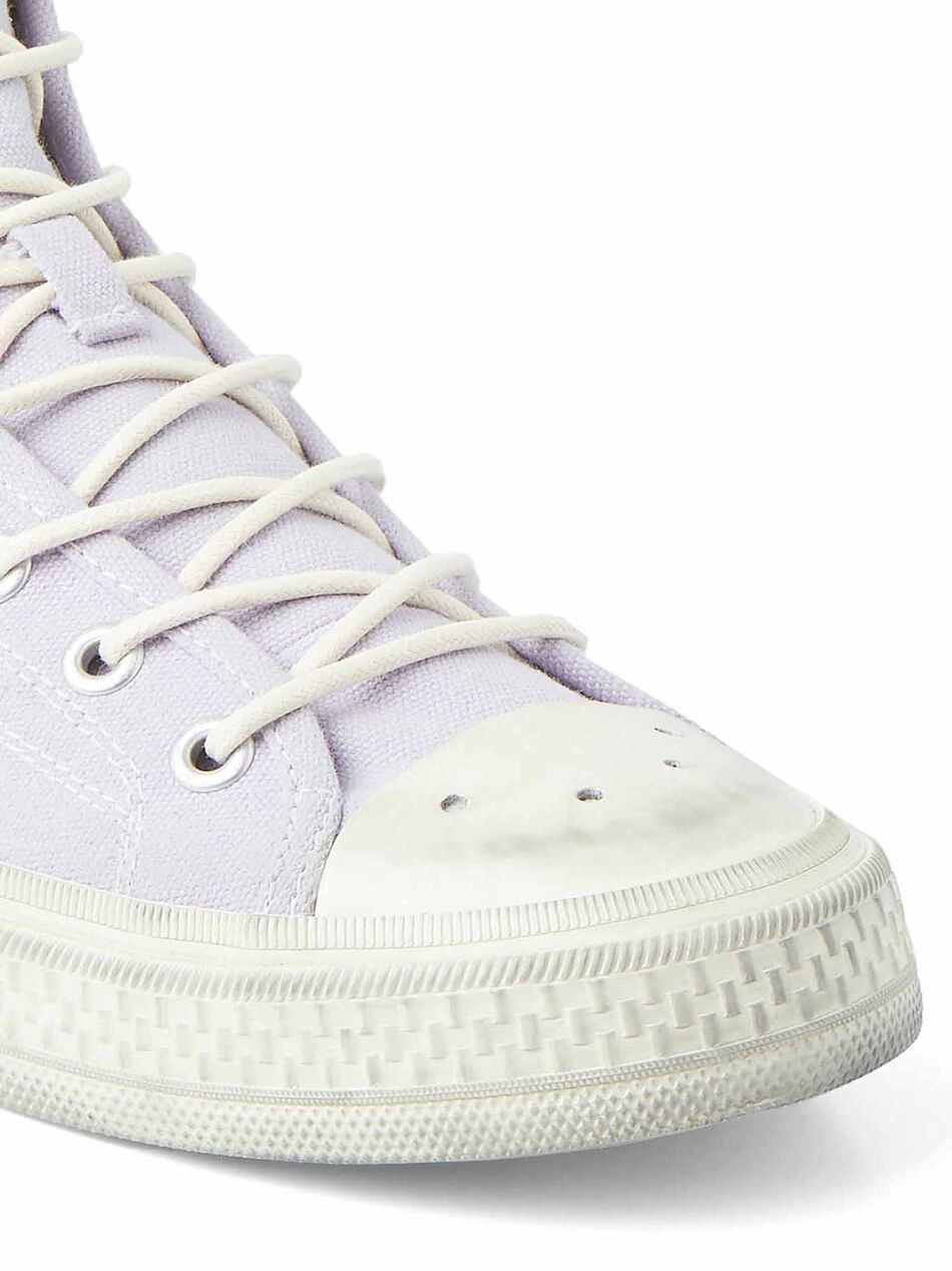 Low Top Lilac Sneakers