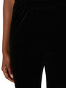 GANNI Velvet Pants Black flgan0251021blk