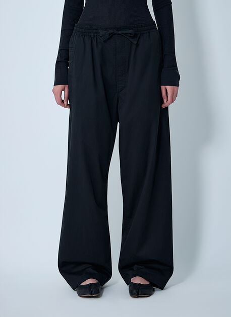 Lightweight Cotton Satin Pants