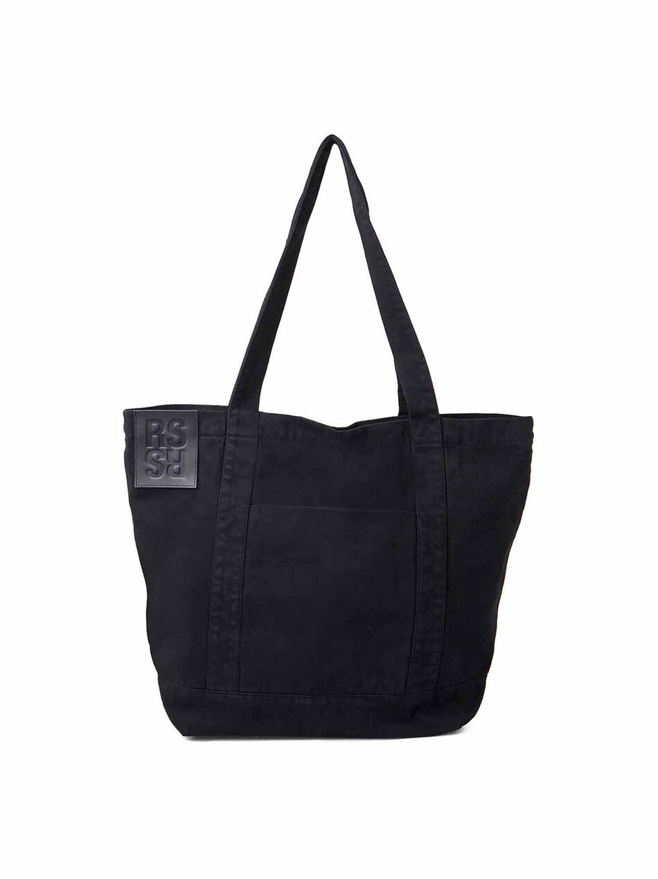 Logo Tote Bag in Black