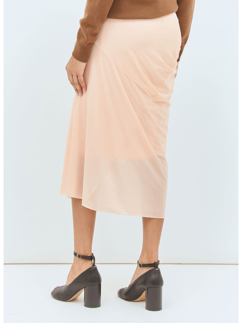 Long Draped Skirt