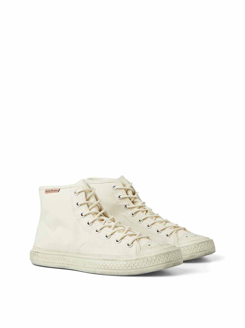 High Top White Sneakers