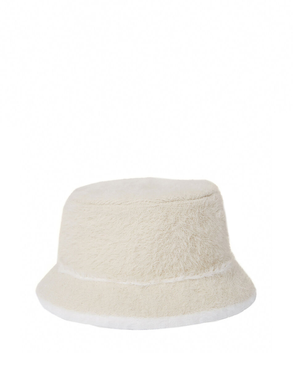 Cappello da Pescatore peloso Le Bob Neve Beige