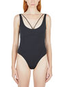 Jacquemus Le Maillot Signature Swimsuit Black fljac0250171blk