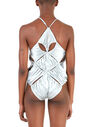 Isa Boulder Cutout Bodysuit Silver flisa0245023ora