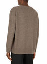 Acne Studios V-Neck Sweater Brown flacn0148004brn
