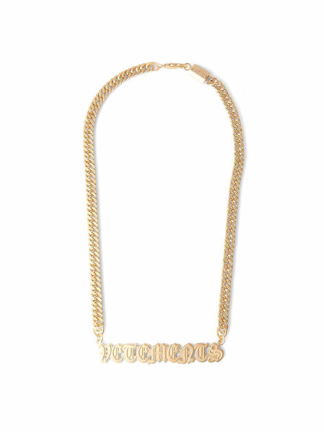 Gothic Style Logo Necklace