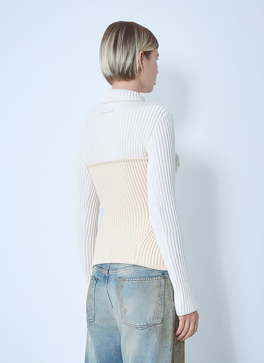 Ribbed Wool Sweater