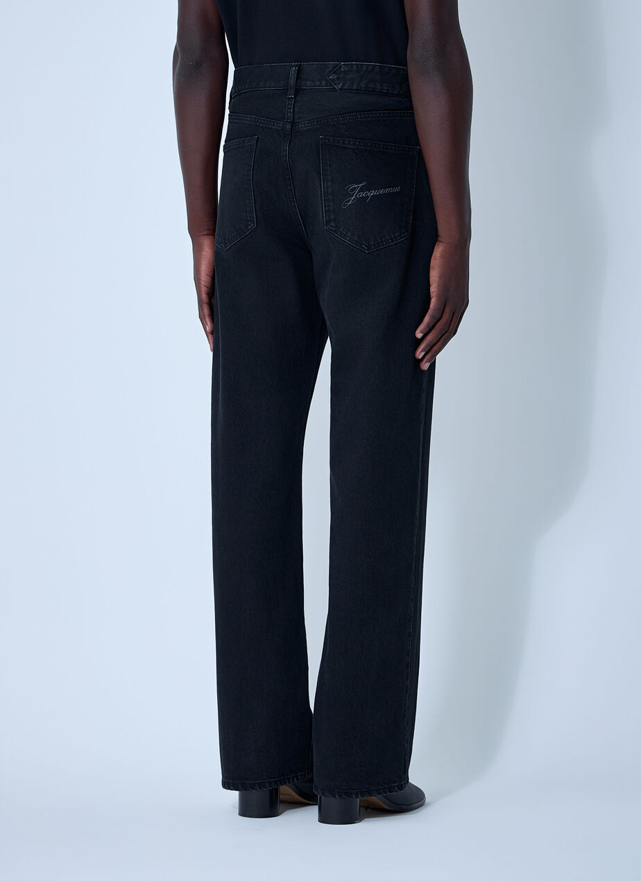 Le De-Nimes Droit Jeans