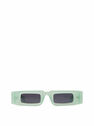 Kuboraum Jade Green Sunglasses  flkub0349001gry