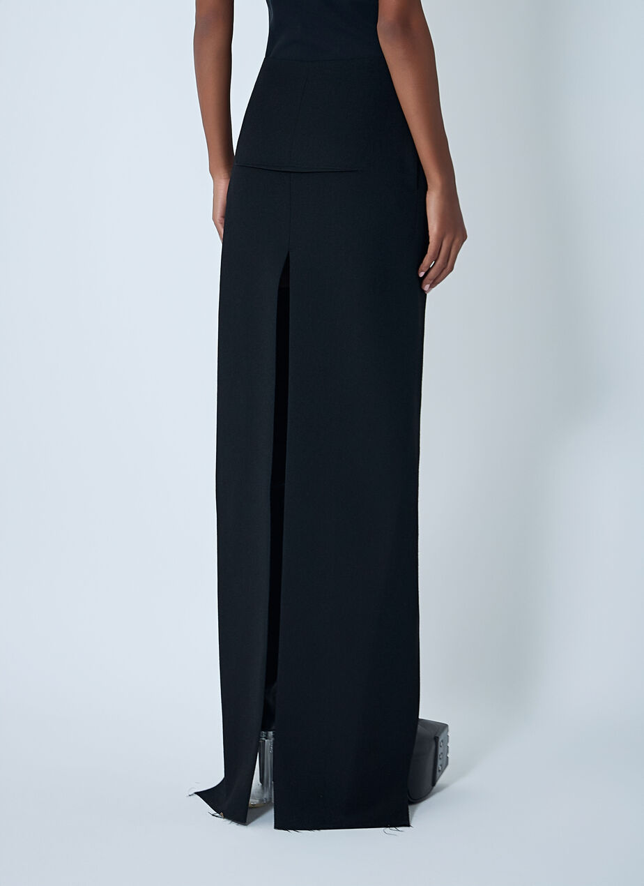 Sliced Maxi Skirt