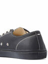Maison Margiela Tabi Sneakers in Black Cotton Black flmla0147038blk