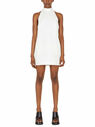 Courrèges White Mini Dress  flcou0248018wht