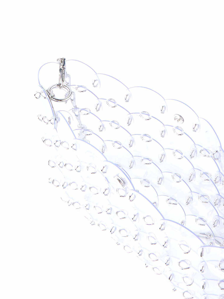 Trasparent Disc Shoulder Bag