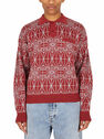 Rassvet Wool Polo Shirt Red flrsv0148019col