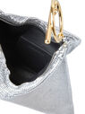 Paco Rabanne Hobo Metallic Shoulder Bag Silver flpac0250050sil