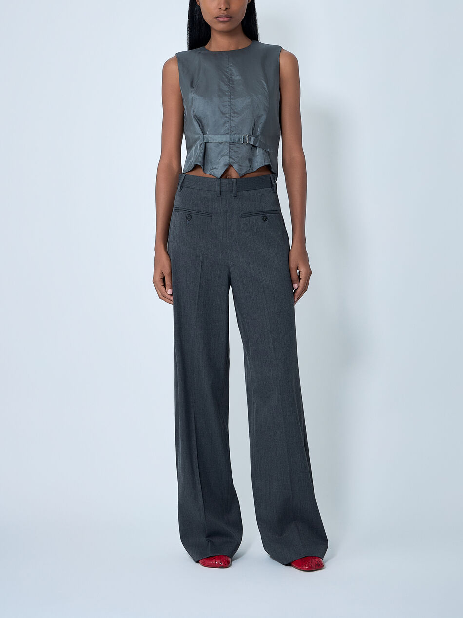 Tailored Back-To-Front Pants