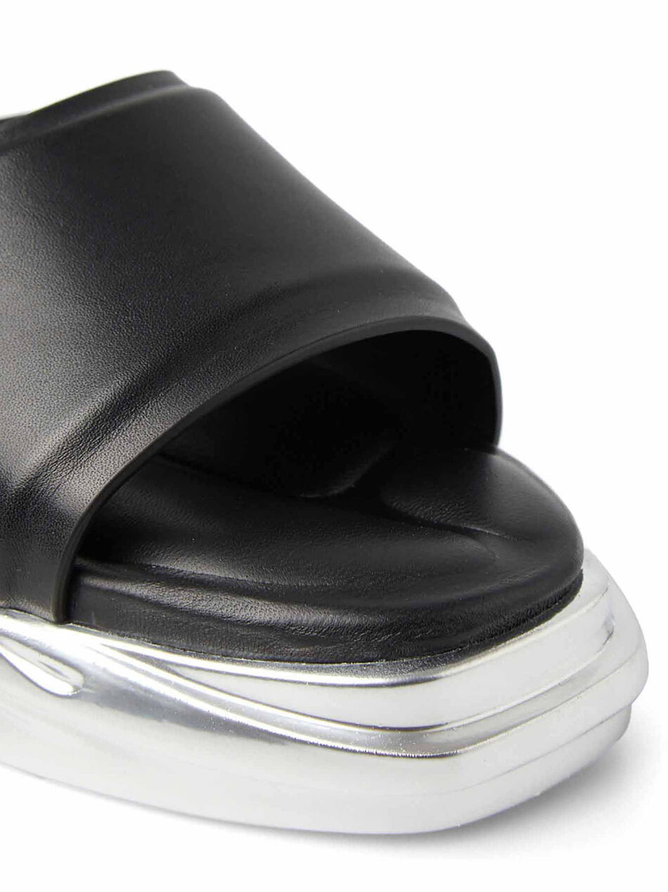 Mono Slides in Black/Silver