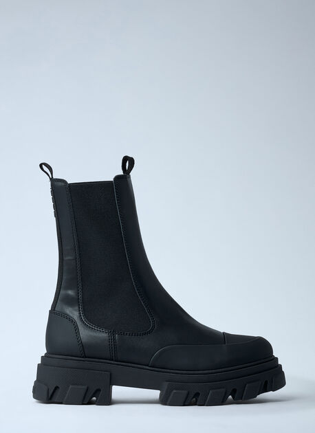 Cleated Mid Chelsea Boot