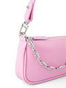 BY FAR Rachel Mini Shoulder Bag in Pink Pink flbyf0250016pin
