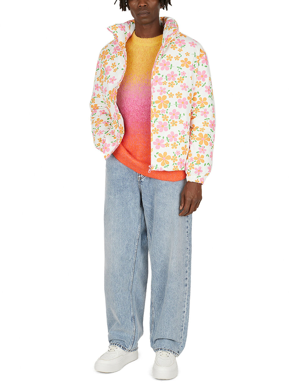 Piumino Imbottito Floreale