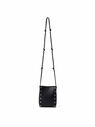 Jil Sander Tangle Small Rivets Black Leather Bag Black fljil0147026blk
