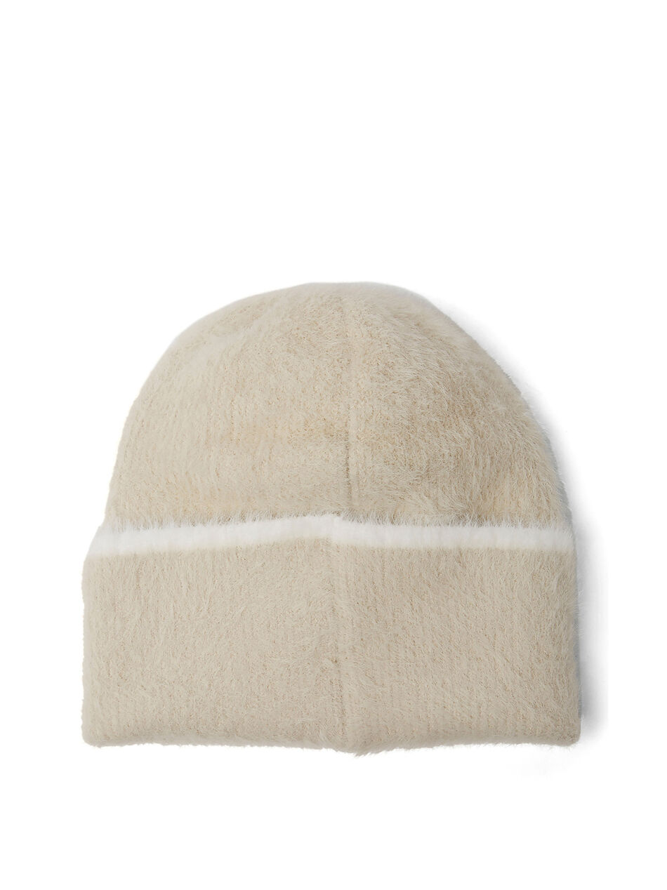 Le Bonnet Neve Beanie Hat in Beige