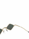 Kuboraum Z14 Silver Sunglasses Gold flkub0349004gld