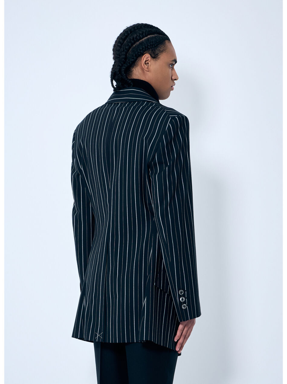 DL Pinstripe Blazer