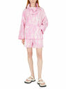 GANNI Tie Dye Pink Shorts Pink flgan0249006pin