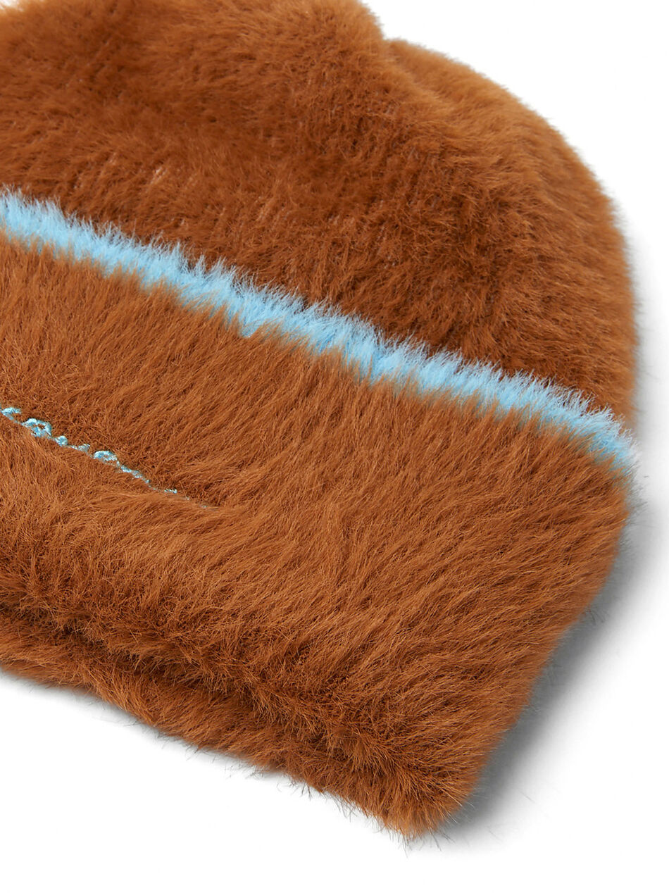 Le Bonnet Neve Beanie Hat in Brown