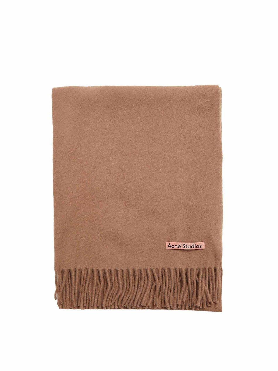 Canada Brown Wool Scarf