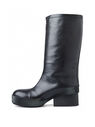 Raf Simons Block Heel Boots Black flraf0150016blk