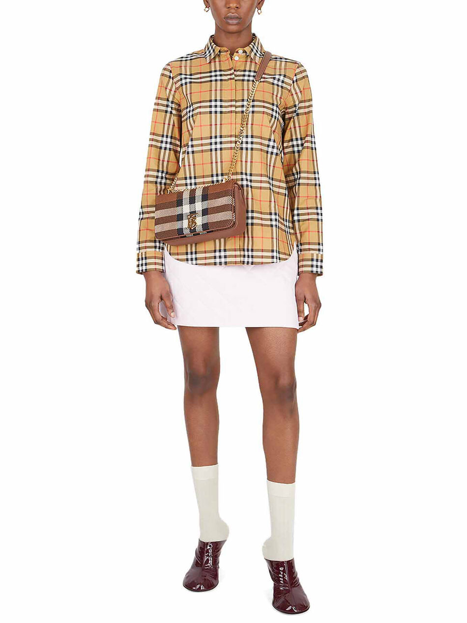 Casia Pink Quilted Skirt