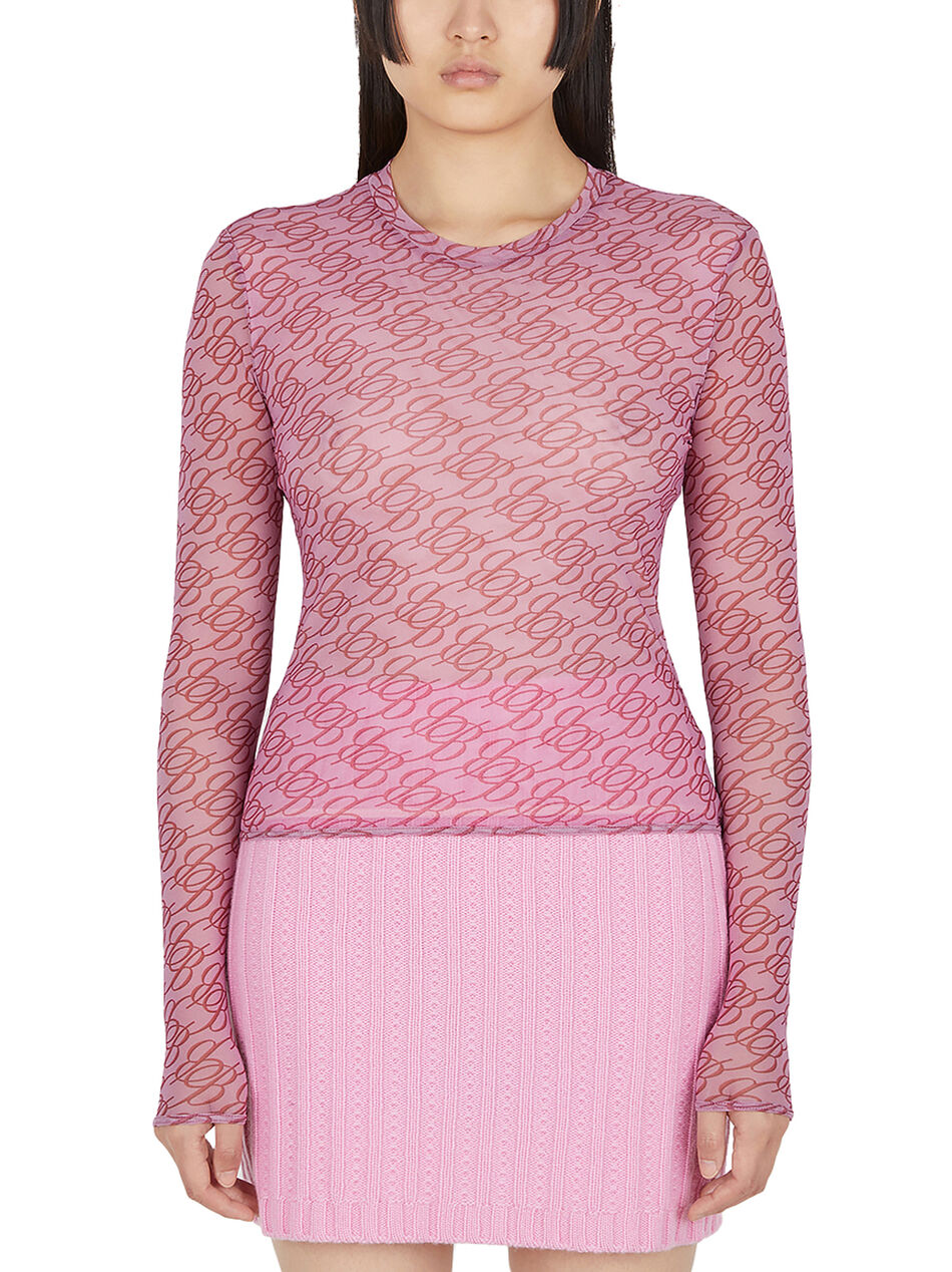 Long Sleeves Top with Logo