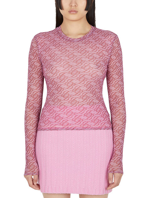 Long Sleeves Top with Logo