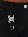 1017 ALYX 9SM Six Pockets Jeans with Buckle Black flaly0247008blk