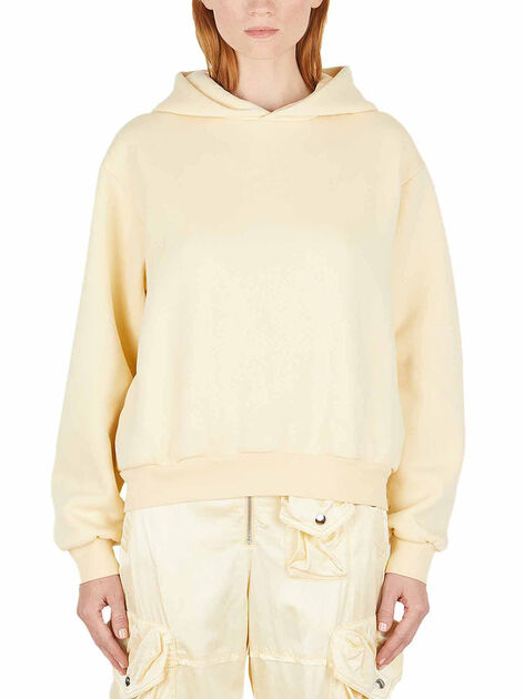 Yellow Hooded Sweatshirt