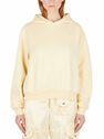 Acne Studios Yellow Hooded Sweatshirt  flacn0248043yel