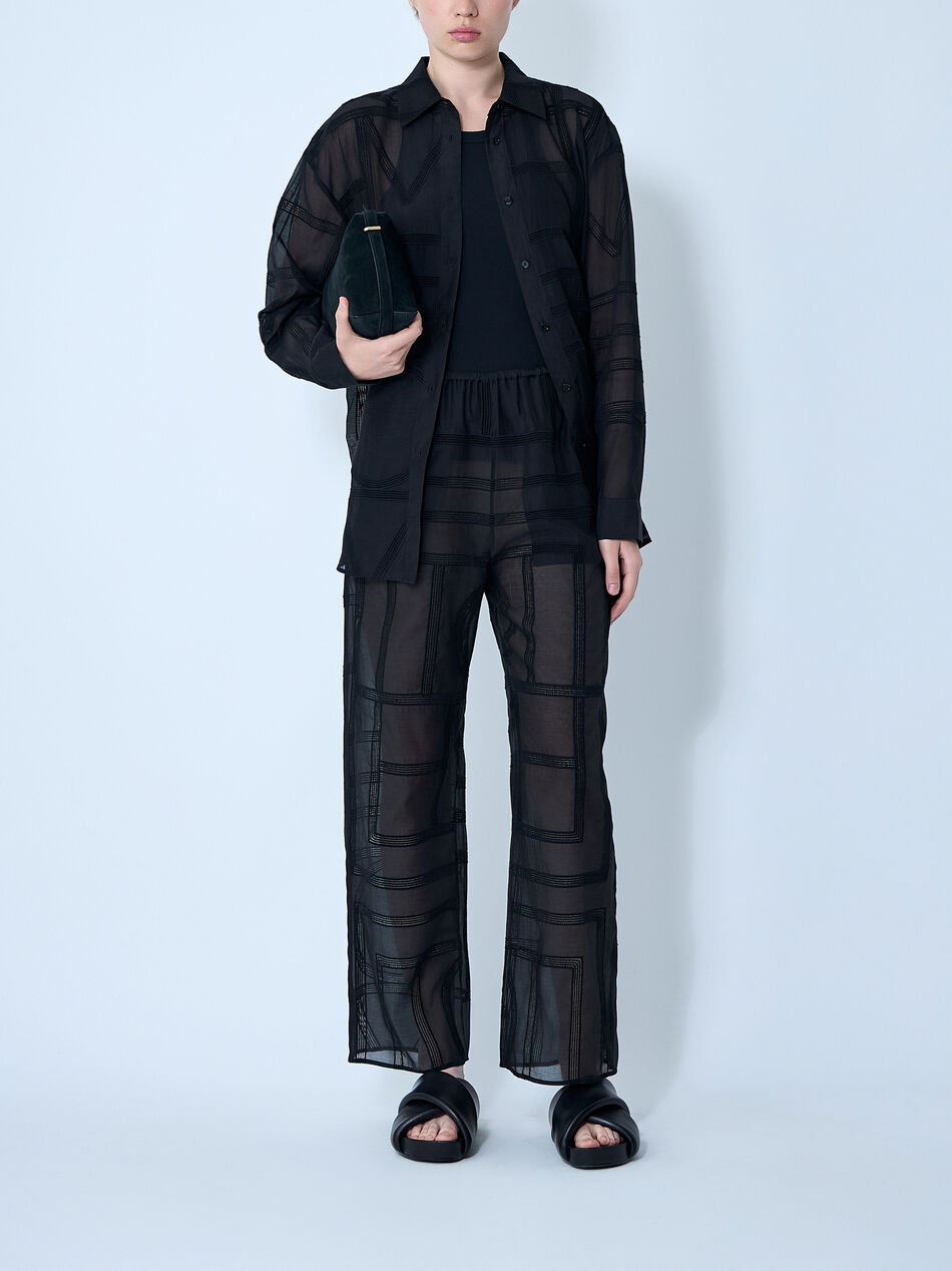 Classic Crochet Shirt