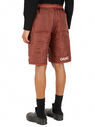 OAMC RE-WORK Peacemaker Quilted Shorts Red flomr0148008col