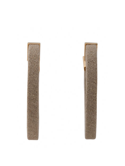 La Créole Line Hoop Earrings