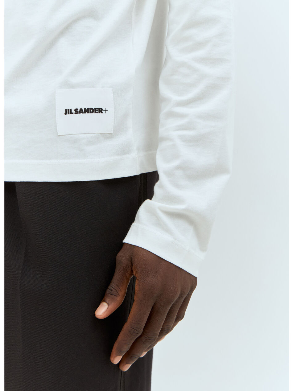 Set Of Three Logo-Patch T-Shirts