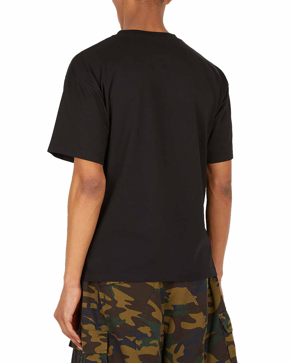 Captek Printed Black T-Shirt