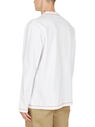 Jacquemus Le T-Shirt Pate A Modeler Long Sleeve T-Shirt White fljac0150019wht