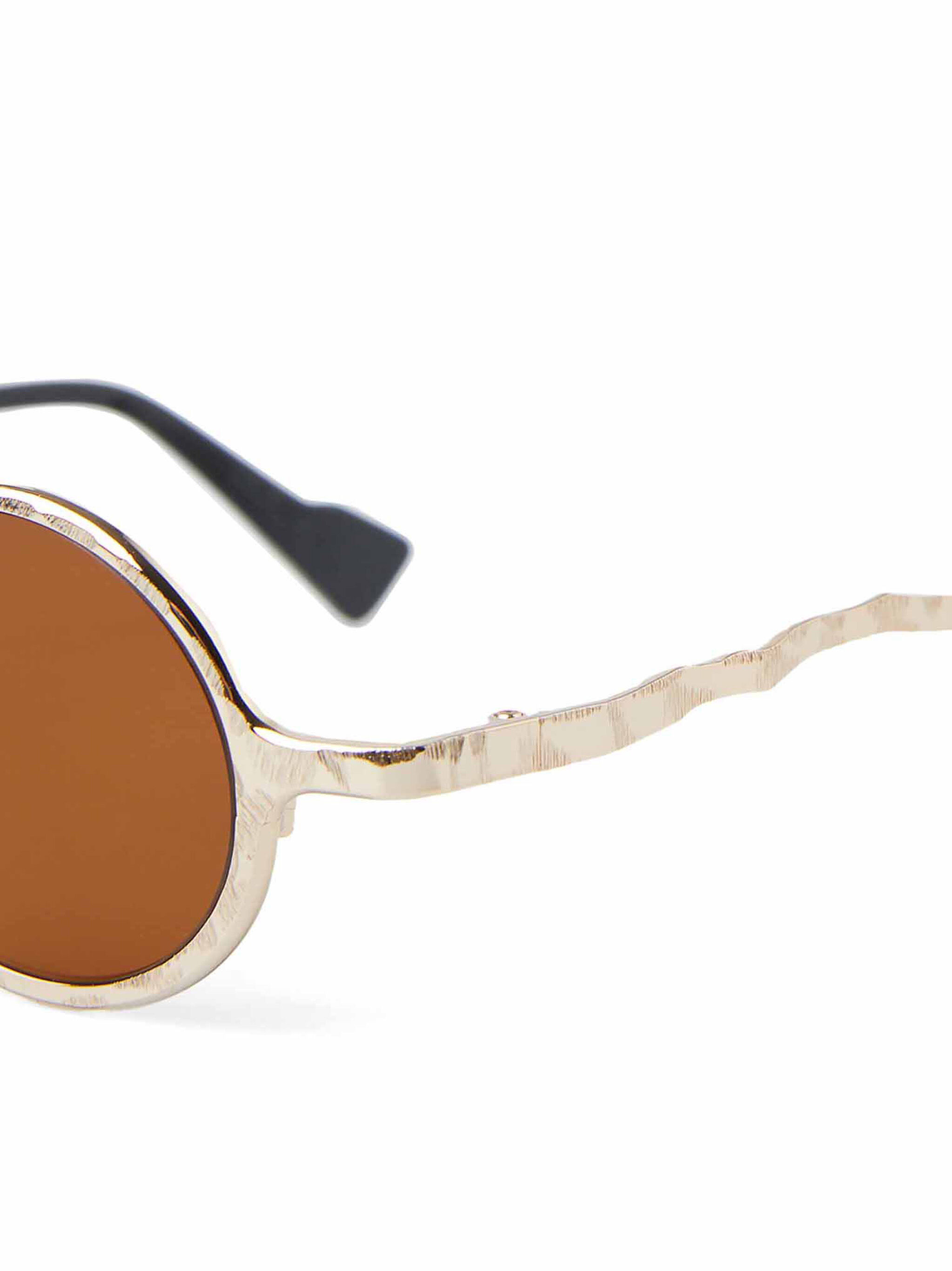 Kuboraum Z17 Gold Sunglasses | THE FLAMEL®